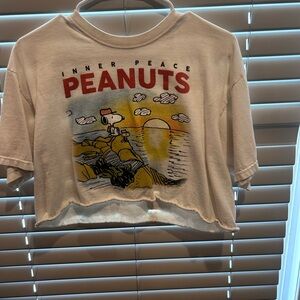Peanuts crop T-shirt relaxed fit